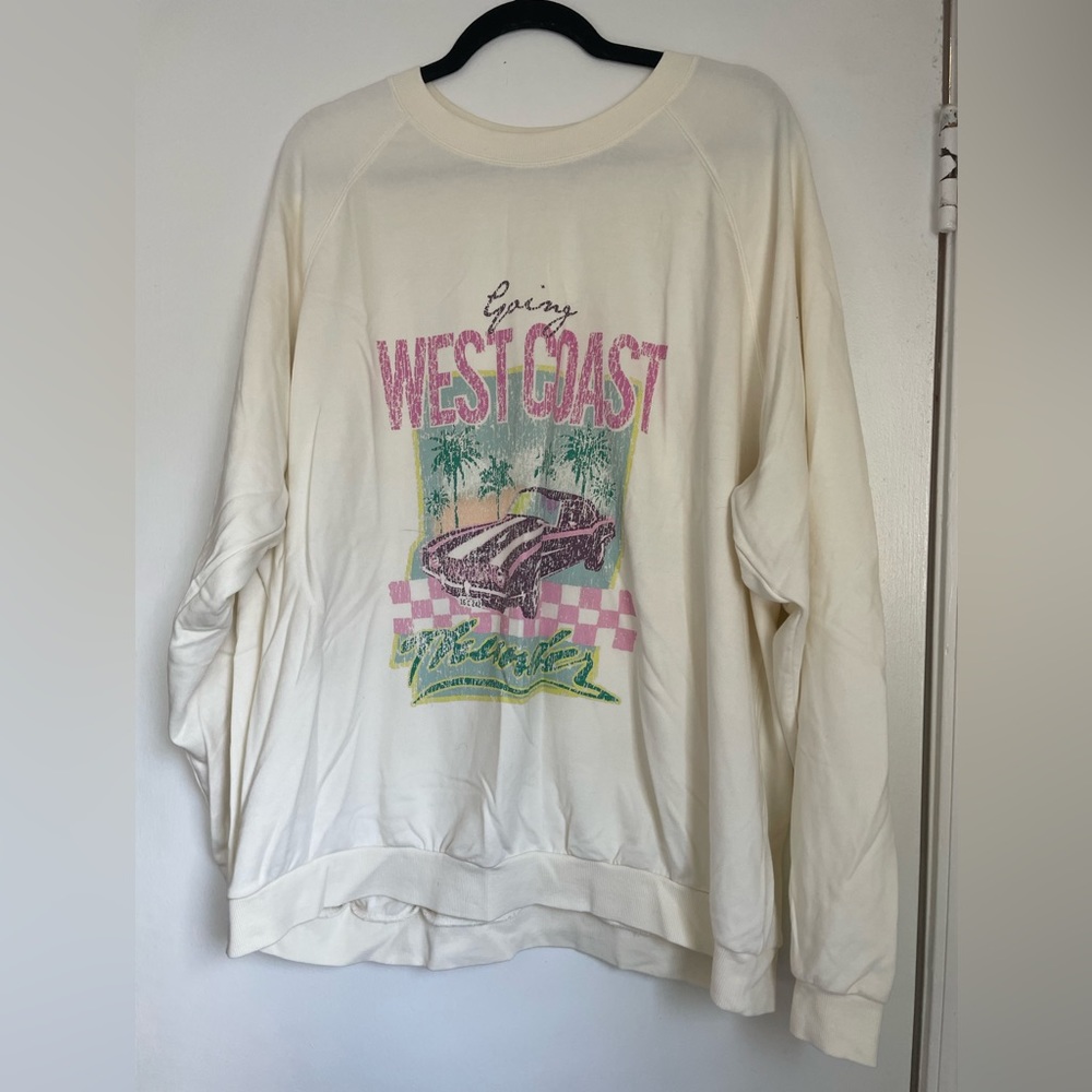 Show Me Your Mumu West coast you bet pullover sweatshirt